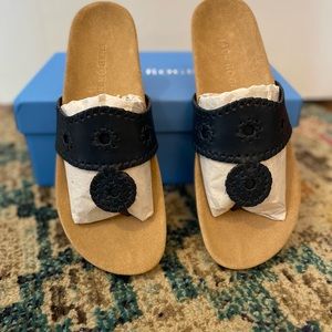 NWB Jack Rogers Comfort Sandal Midnight Blue